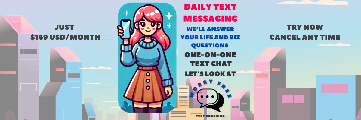 Make friends online and enjoy daily text life coaching and daily mentorship.